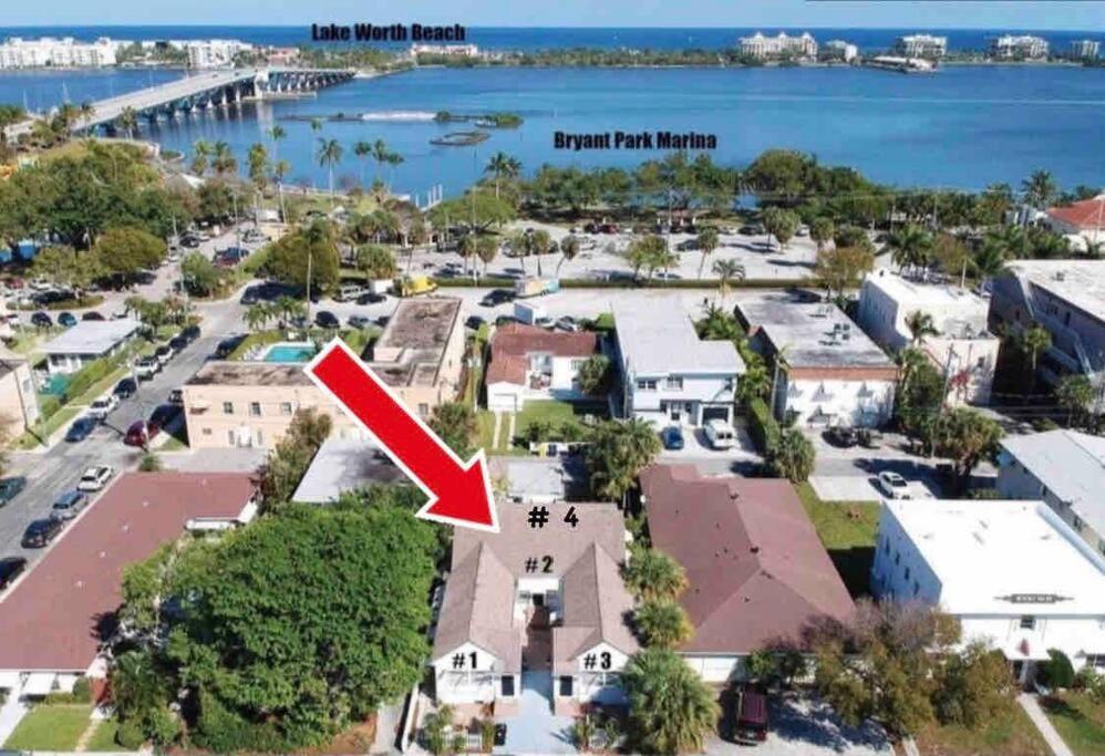 Steps To Beach & Downtown! Cozy Beach Bungalow #1 Lake Worth Beach Eksteriør bilde