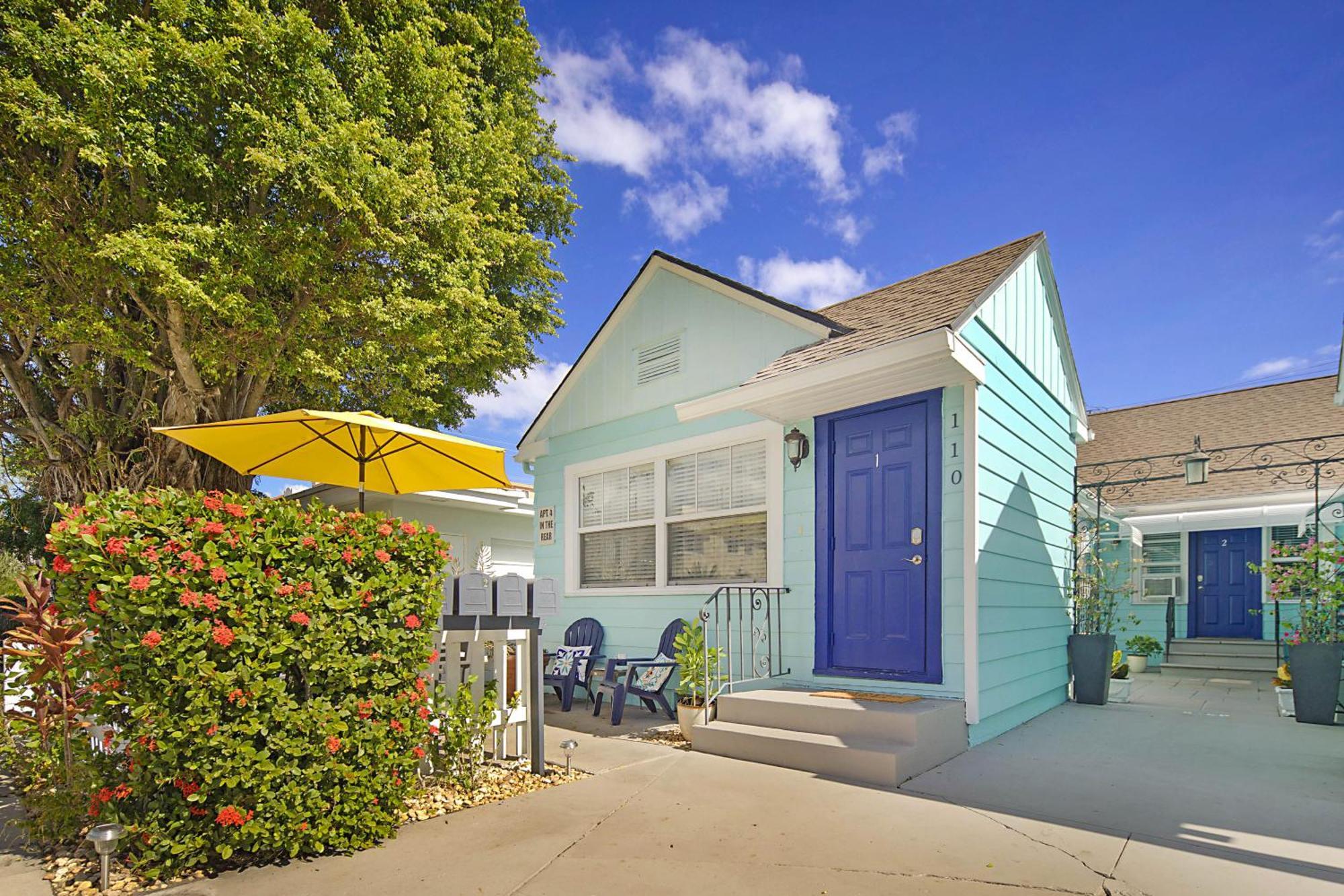Steps To Beach & Downtown! Cozy Beach Bungalow #1 Lake Worth Beach Eksteriør bilde